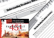 Fahrenheit 451 Vocabulary Activities Ebook