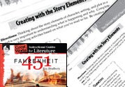 Fahrenheit 451 Studying the Story Elements Ebook