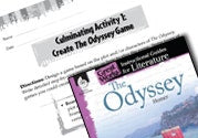 The Odyssey Post-Reading Activities Ebook