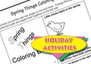 Springtime Activities Ebook