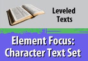 Literary Element Focus: Character Text Set Ebook