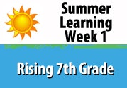 Summer Learning Bundle for Rising Seventh Graders Ebook
