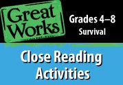 Close Reading Literature Activities Survival Stories Ebook