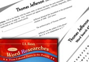 American History Word Researches Ebook