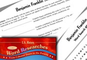 American History Word Researches Ebook
