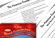 American History Word Researches Ebook