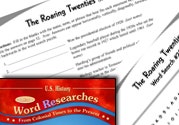American History Word Researches Ebook