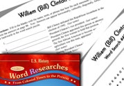 American History Word Researches Ebook
