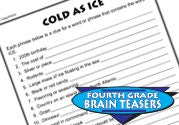 Word Completion Critical-Thinking Activities Ebook
