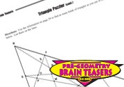 Critical-Thinking Activities Geometry Ebook