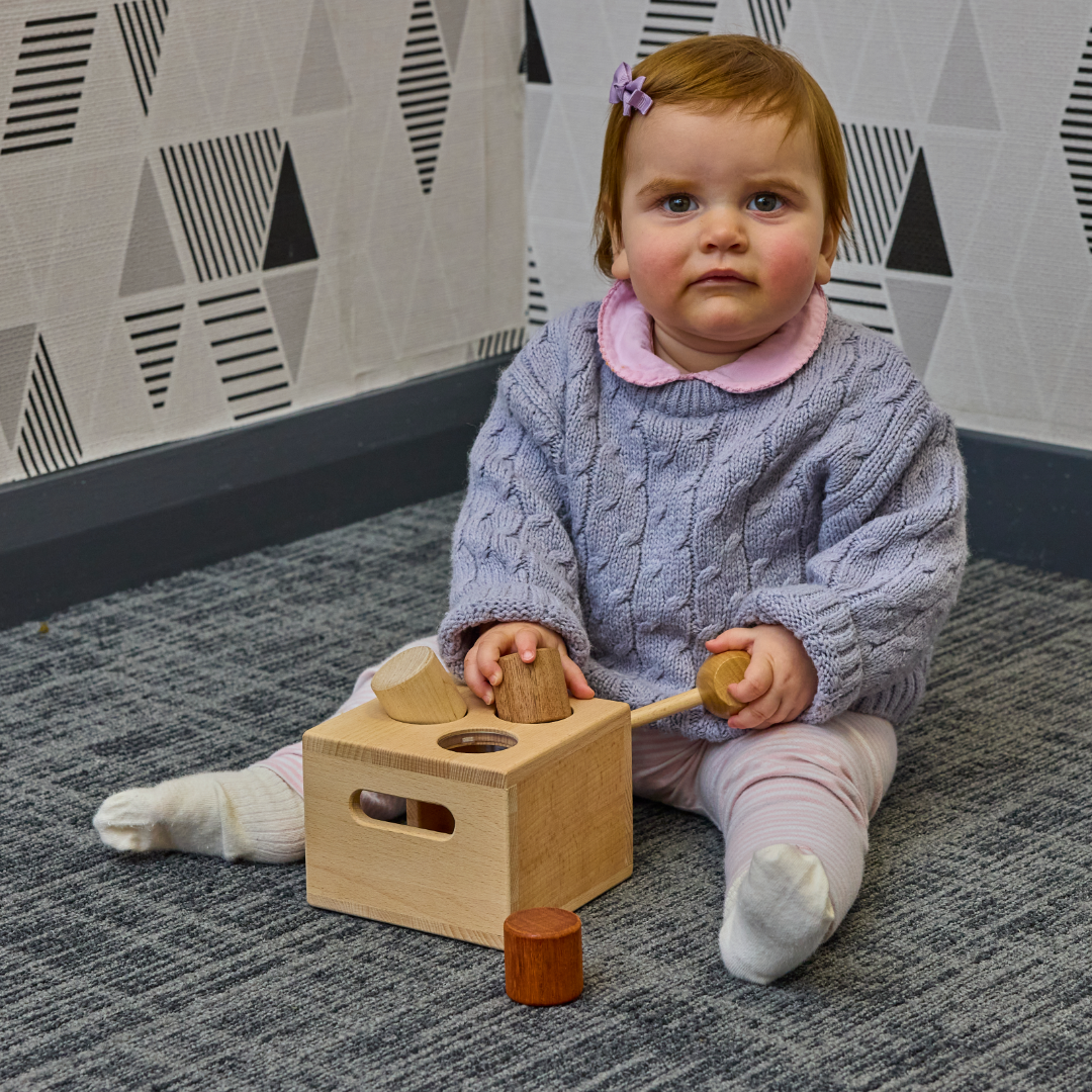 Wooden Posting Cube