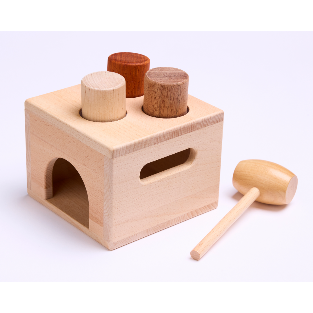 Wooden Posting Cube