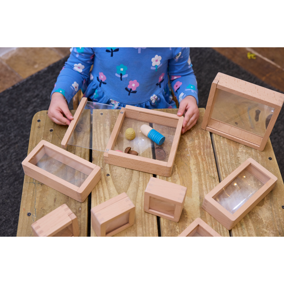 Magnetic Treasure Blocks Magnifiying Set 8 pk