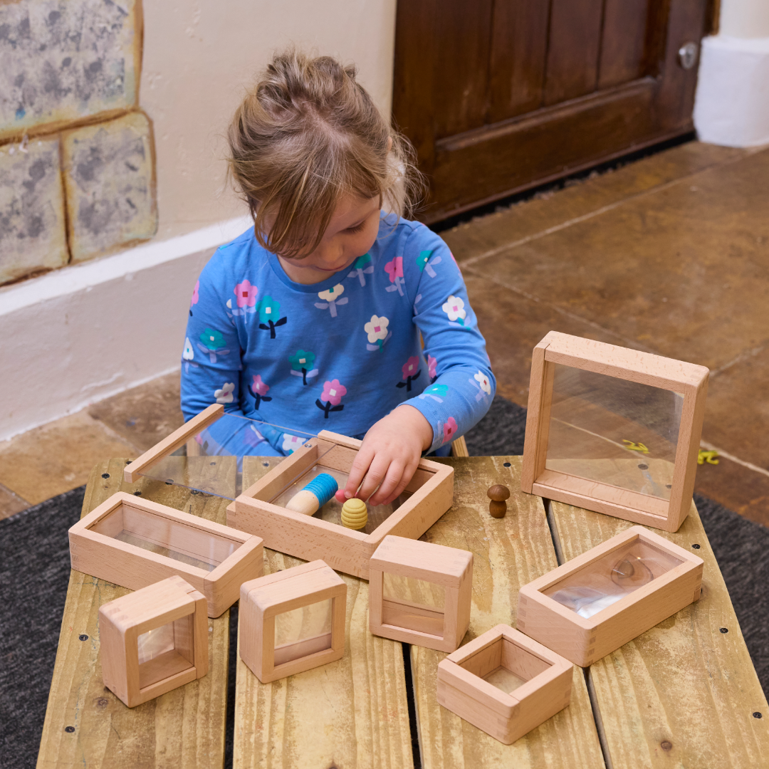 Magnetic Treasure Blocks Magnifiying Set 8 pk