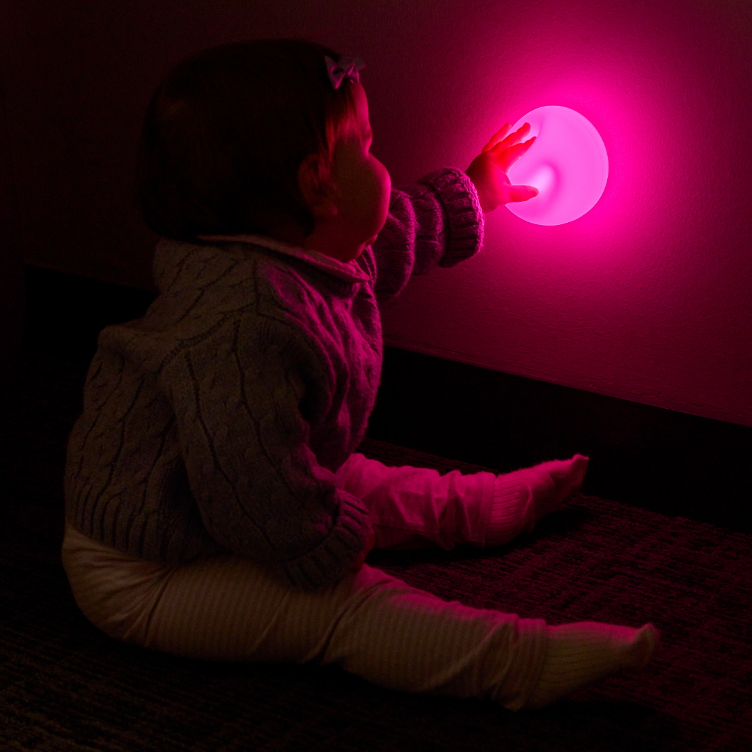 Tap & Glow Luminous Silicone Wall Lights 6 pk