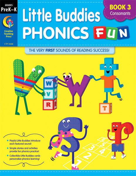 Little Buddies Phonics Fun Book 3: Consonants Ebook