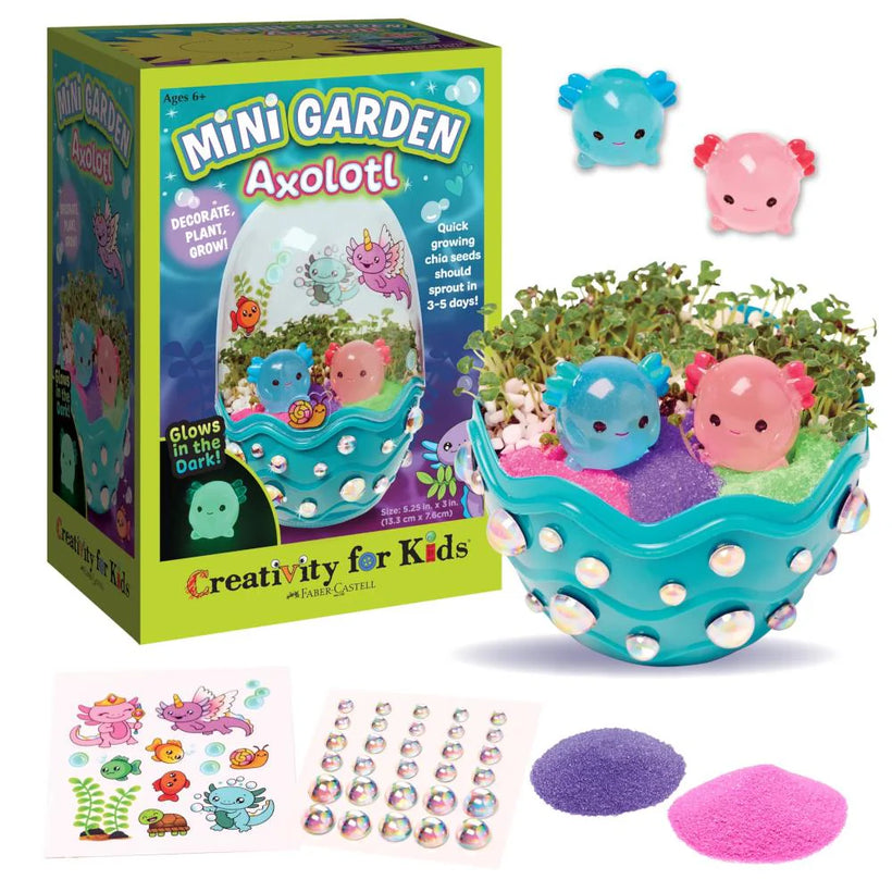 Mini Garden Axolotl by Creativity for Kids