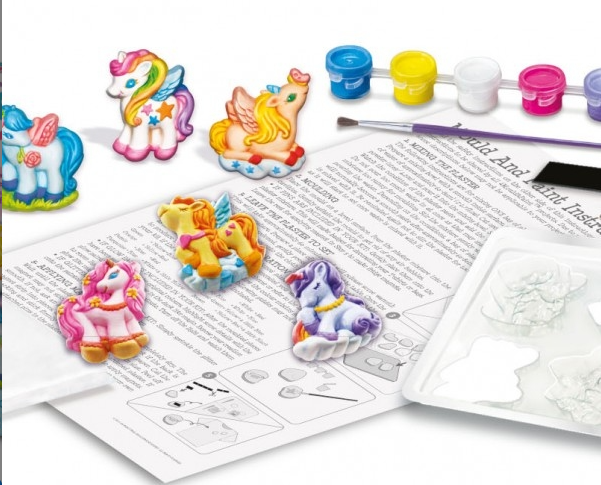4M Unicorns Mould & Paint