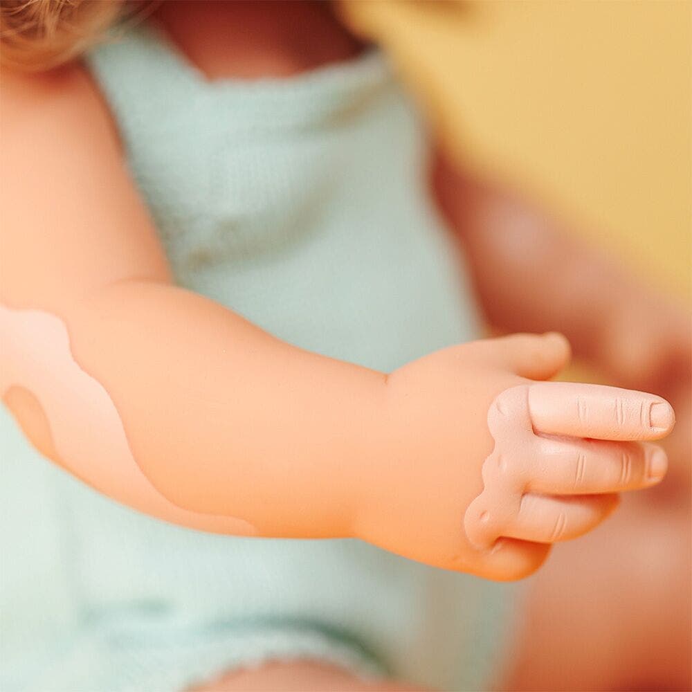Baby Doll Caucasian Girl with Vitiligo 15in