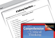 Test Prep Level 4: A Subway Superhero Comprehension and