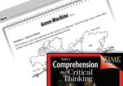 Test Prep Level 5: Green Machine Comprehension and Critical