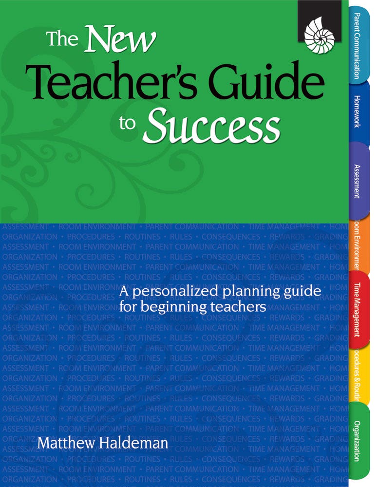 The New Teachers Guide to Success Ebook