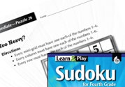 Grade 4 Medium Sudoku Puzzles 26-30 Ebook