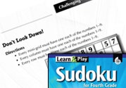 Grade 4 Hard Sudoku Puzzles 36-40 Ebook