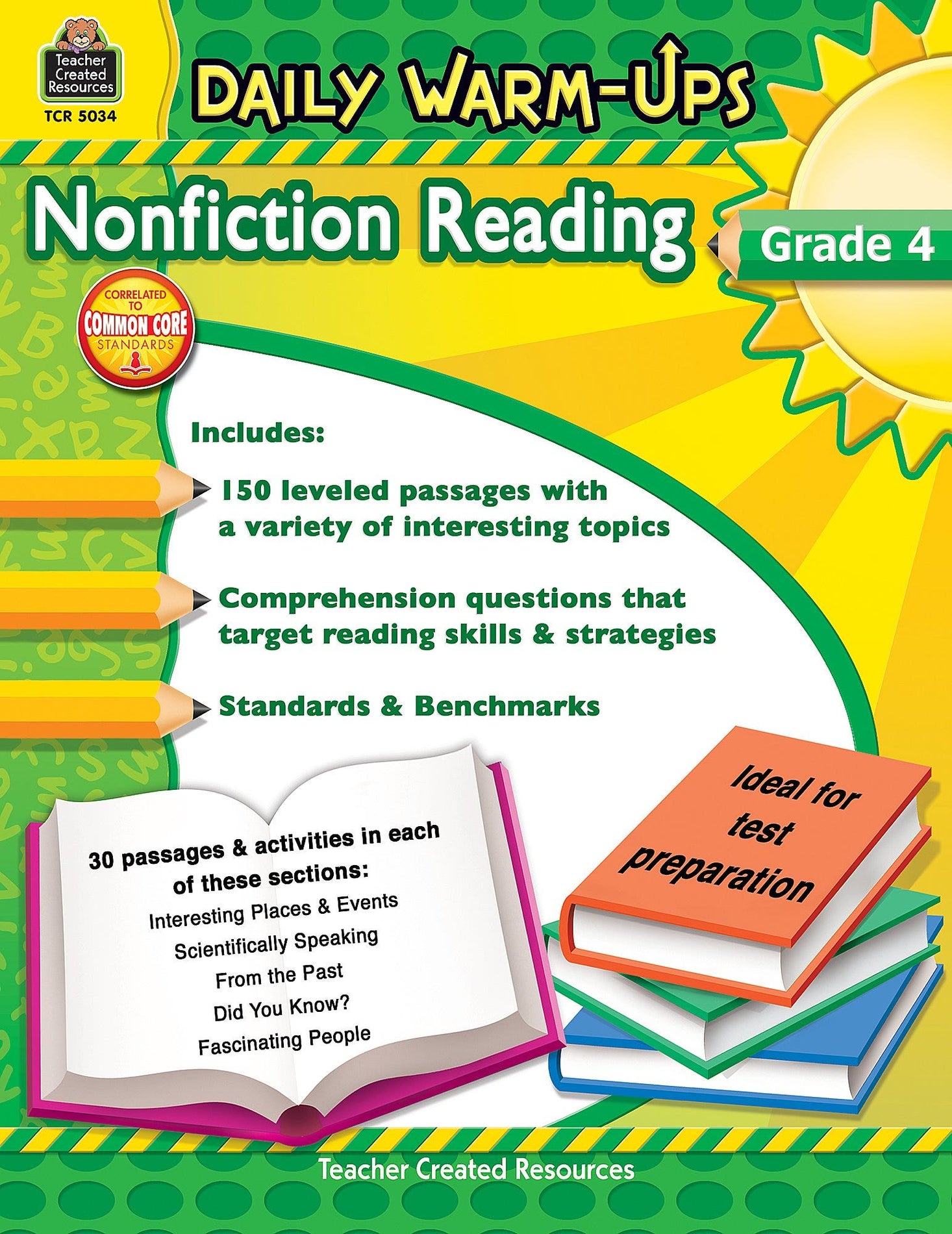 Daily Warm-Ups: Non Fiction Reading Grd 4 Ebook