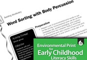 Environmental Print & Building Vocabulary Ebook