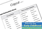 Syllable Awareness Ebook