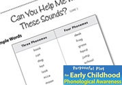 Phoneme Awareness Ebook
