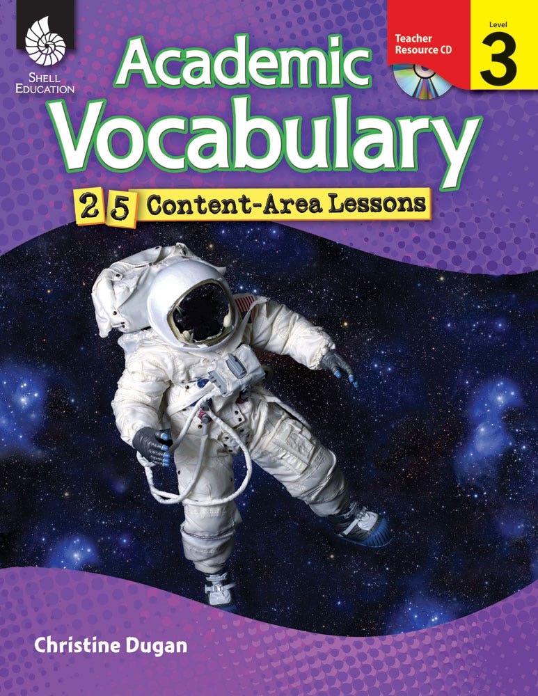Academic Vocabulary: 25 Content-Area Lessons Level 3 Ebook