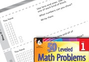 Operations in Base Ten Leveled Problem: Organized Table: