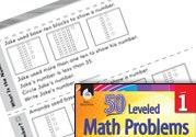 Operations in Base Ten Leveled Problem: Problem Solving: