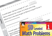 Measurement and Data Leveled Problem: Measuring Length: Find