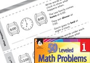Measurement and Data Leveled Problem: Understanding Time: