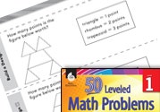 Geometry Leveled Problem: 2-D Shapes: Build a Design Ebook