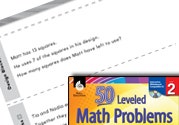 Operations and Algebraic Thinking Leveled Problems: Using Pa
