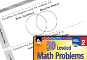 Operations and Algebraic Thinking Leveled Problems: Greater