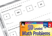 Number and Operations in Base Ten Leveled Problems: Missing