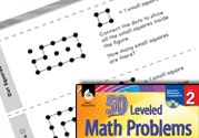 Geometry Leveled Problems: Count the Squares in an Array of