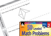 Geometry Leveled Problems: Count the triangles in a shape Eb