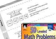 Measurement and Data Leveled Problems: Weight Word Problems