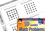 Measurement and Data Leveled Problems: Perimeter and Area Eb