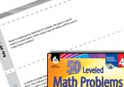 Number and Operations with Fractions Leveled Problems: