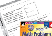 Number and Operations with Fractions Leveled Problems: Creat