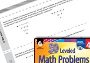 Operations and Algebraic Thinking Leveled Problems: The Orde
