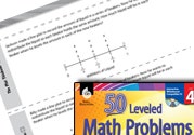 Measurement and Data Leveled Problems: Line Plots and Fracti