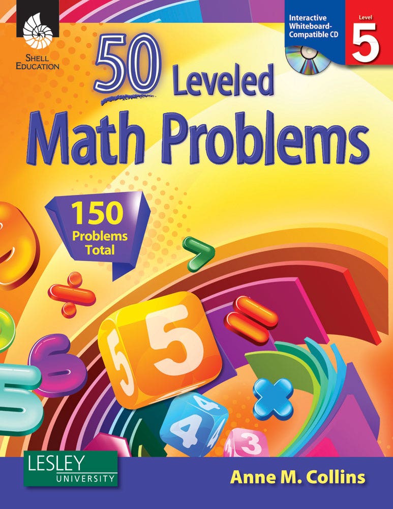 50 Leveled Math Problems Level 5 Ebook